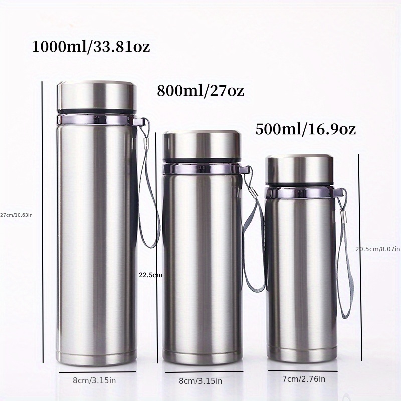 1pc, Gradient Color Vacuum Flask, 304 Stainless Steel Insulated Water Bottles, Travel Thermal Cups, For Hot And Cold Beverages, Summer Winter Drinkware, Gifts