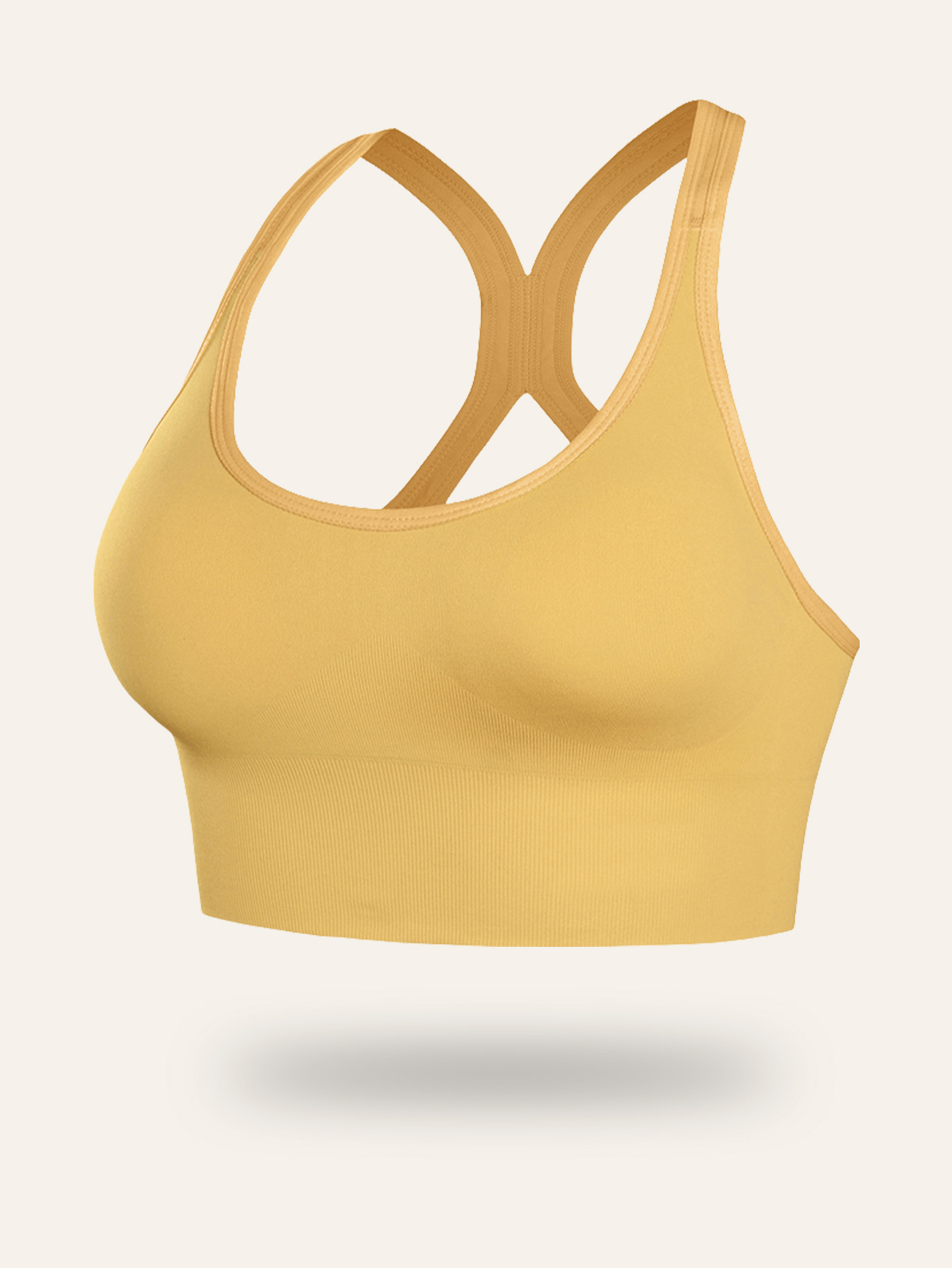 Women'S Light Blue Sports Bra with Removable Pads - Breathable, Non-Slip Design for Gym, Yoga, Running - Backless, Strapless Top with Adjustable Straps, Yoga Apparel | Adjustable Strap Design | Comfortable Fit