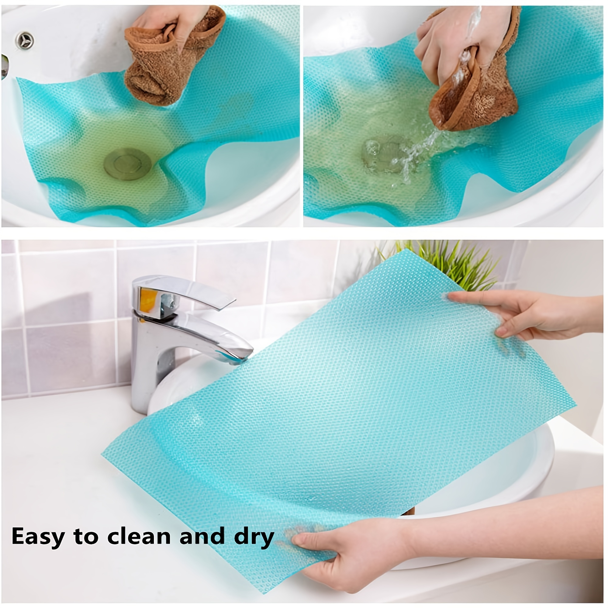 4pcs, Waterproof Refrigerator Mats - Absorbent Shelf Liner For Fridge, Drawer, Table - Kitchen Accessories And Tools