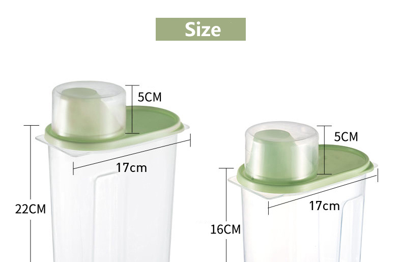 4pcs PP Food Storage Box, Plastic Clear Container Set With Pour Lids, For Cereal, Rice, Pasta, Tea, Nuts And Coffee Beans, Plastic Food Preservation Tank, Home Kitchen Supplies