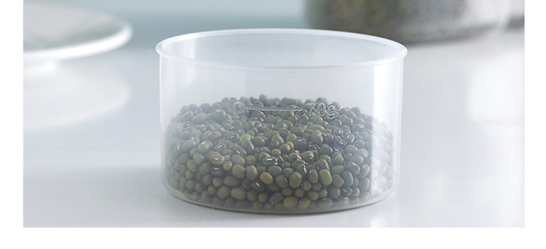 4pcs PP Food Storage Box, Plastic Clear Container Set With Pour Lids, For Cereal, Rice, Pasta, Tea, Nuts And Coffee Beans, Plastic Food Preservation Tank, Home Kitchen Supplies