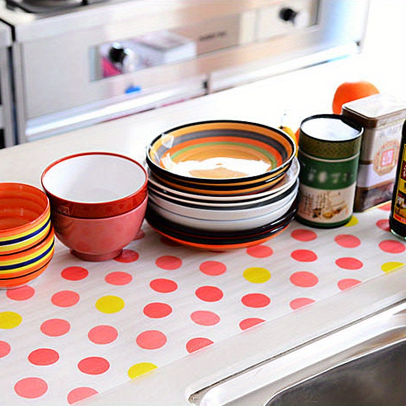 1 Roll Wardrobe Mat Kitchen Cabinet Drawer Pad Shoe Cabinet Liner Kitchen Drawer Cushion Paper