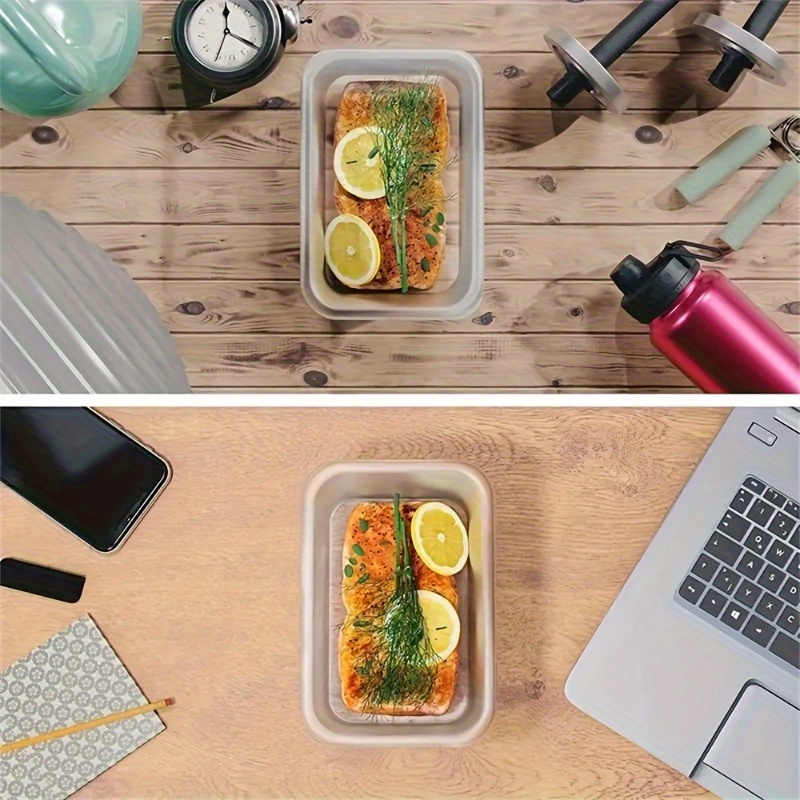 1pc Storage Container, Multifunctional Leak Proof And Reusable Food Storage Box With Lid, Portable And Stackable Food Sealed Box, For Meat, Eggs, Fruit And Vegetable, Kitchen Organizers And Storage, Kitchen Accessories