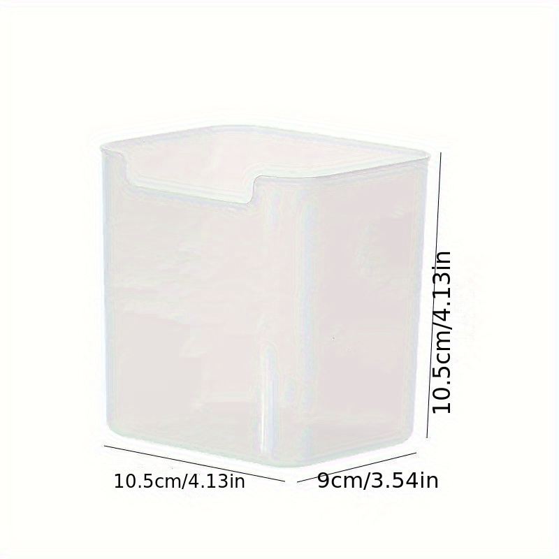 3pcs Refrigerator Storage Bins, Clear Space-Saving PP Storage Bins, Reusable And Durable Food Sorting Box, For Fruit, Vegetable, Egg And Meat, Kitchen Organizers And Storage, Kitchen Accessories