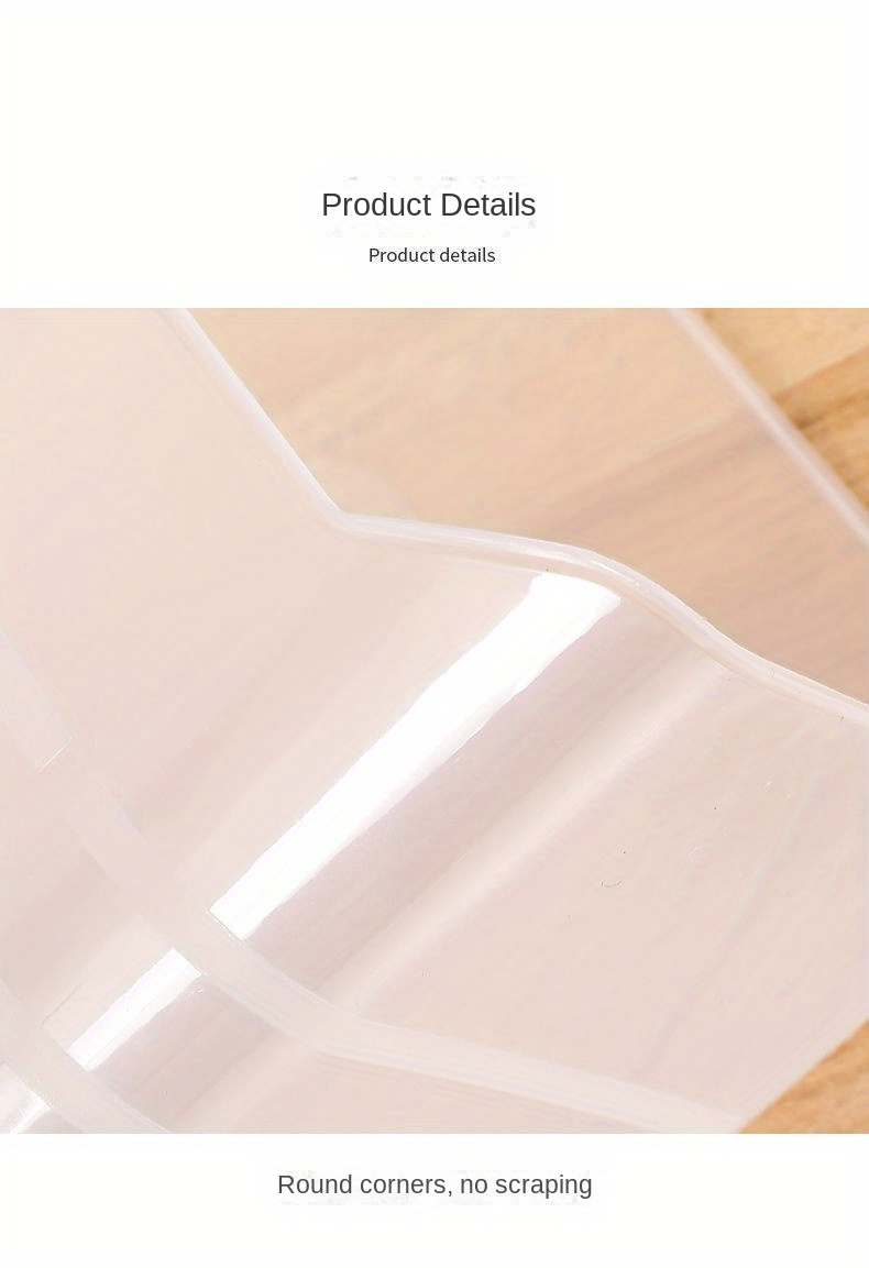 3pcs Refrigerator Storage Bins, Clear Space-Saving PP Storage Bins, Reusable And Durable Food Sorting Box, For Fruit, Vegetable, Egg And Meat, Kitchen Organizers And Storage, Kitchen Accessories