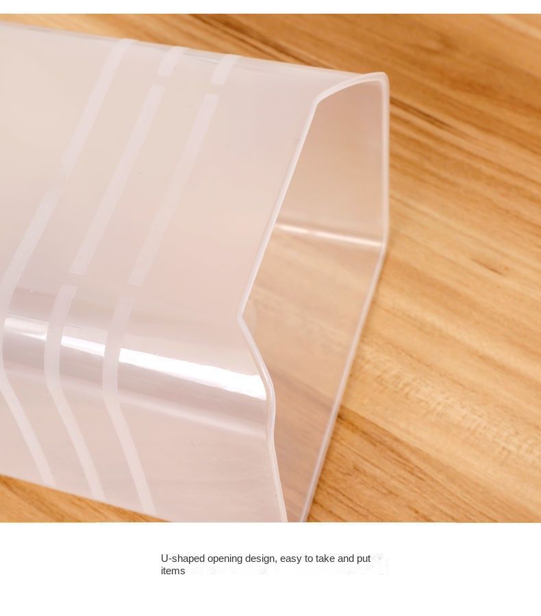 3pcs Refrigerator Storage Bins, Clear Space-Saving PP Storage Bins, Reusable And Durable Food Sorting Box, For Fruit, Vegetable, Egg And Meat, Kitchen Organizers And Storage, Kitchen Accessories