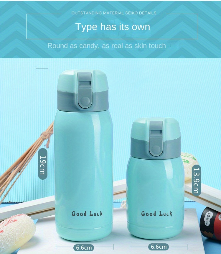 Stainless Steel Insulated Water Bottle with Carry Strap - Leakproof, Portable Travel Mug for Hot and Cold Beverages, Ideal for Outdoor Activities & Halloween Gifts