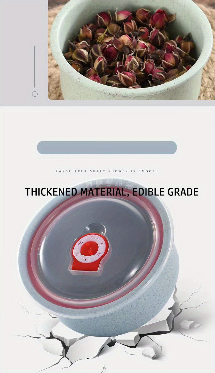 3pcs High-Quality Wheat Straw Microwave Bowls - Keeps Food Fresh & Tasty, Perfect for Lunch, Bento, and Rice Storage, Stackable Design for Easy Storage, Bento Container | Stackable Bowls | Easy Venting Lids