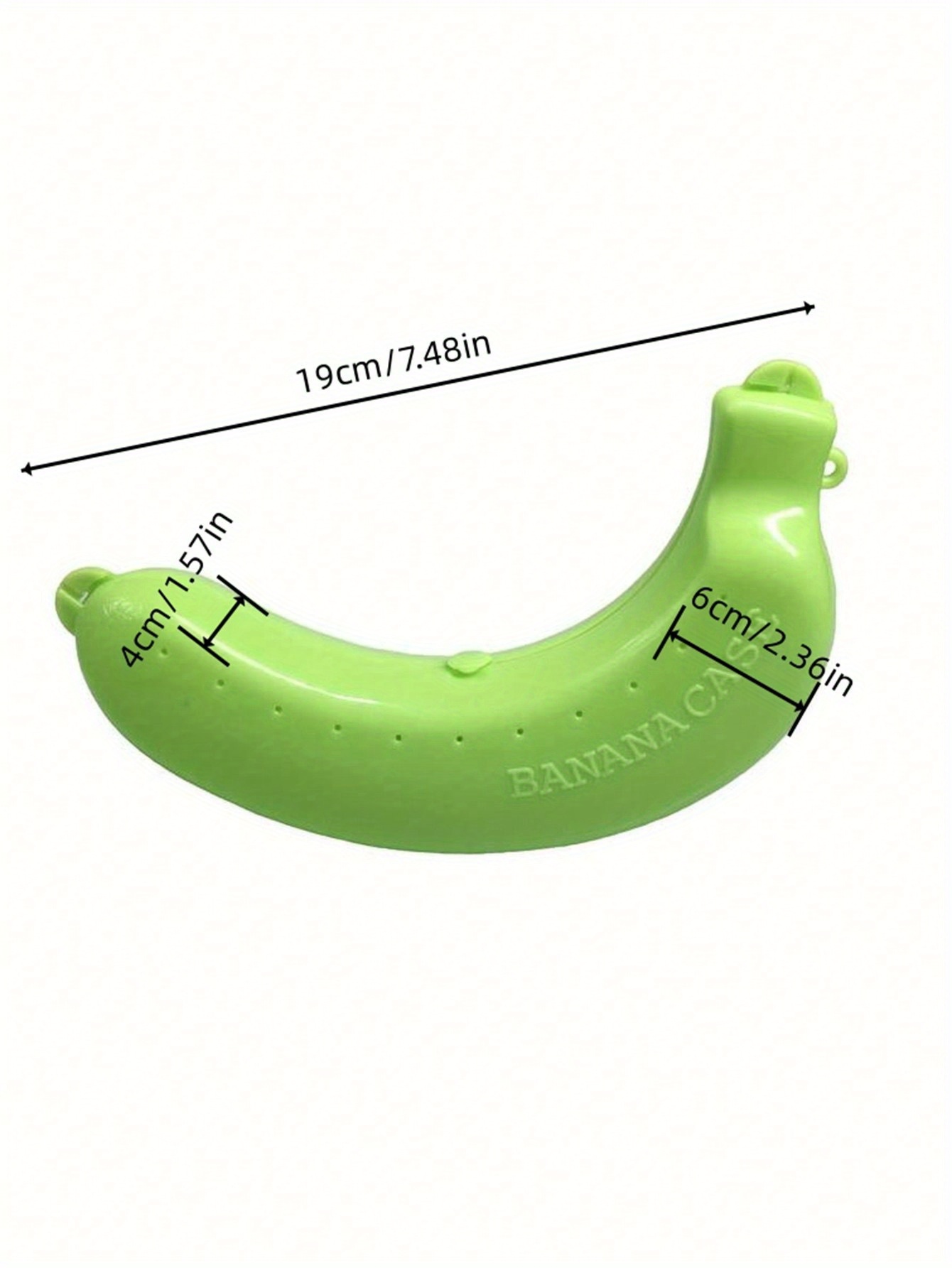 1pc, Banana Protector Container, Plastic Box Holder Case, Food Lunch Fruit Storage Box for Outdoor Travel Cute Banana Case, School Picnic Camping Out, Woman's Gift, for Man's Gift, Easter Day, Mother's Day, Mom, Carnatio