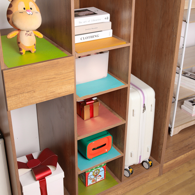 4pcs Cuttable Refrigerator Mat, Cabinet Drawer Mat, Easy to Wash Placemat, Heat Insulation Coaster