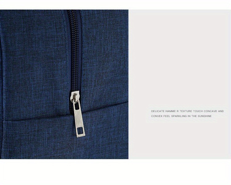 Insulated Lunch Bag with Bear Pattern, Non-Woven Thermal Bento Tote, Hand Washable Rectangular Food Carrier with Zipper Closure Non-food contact,back to school