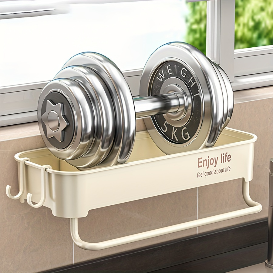 1pc Easy-Install Thickened Kitchen Sink Organizer - Multi-Color, No-Drill Storage Rack for Spices & Essentials