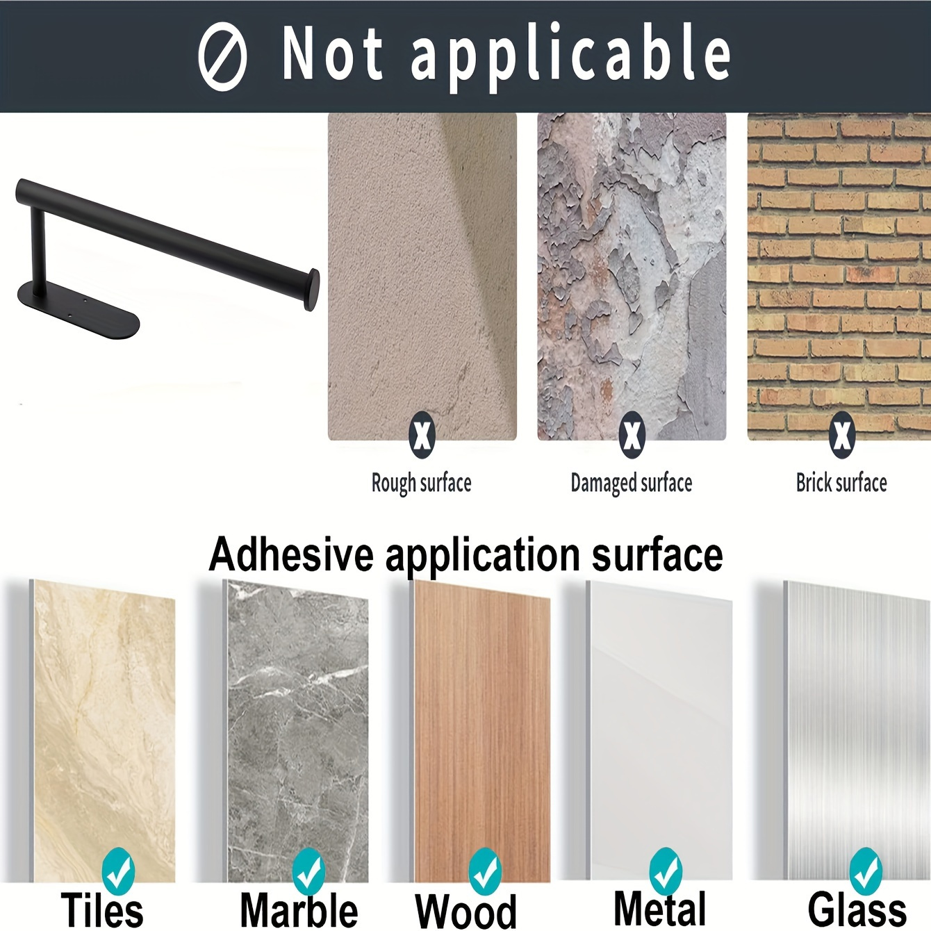 Versatile Wall-Mounted Tissue Holder - No-Drill, Space-Saving Storage for Kitchen & Bathroom Essentials