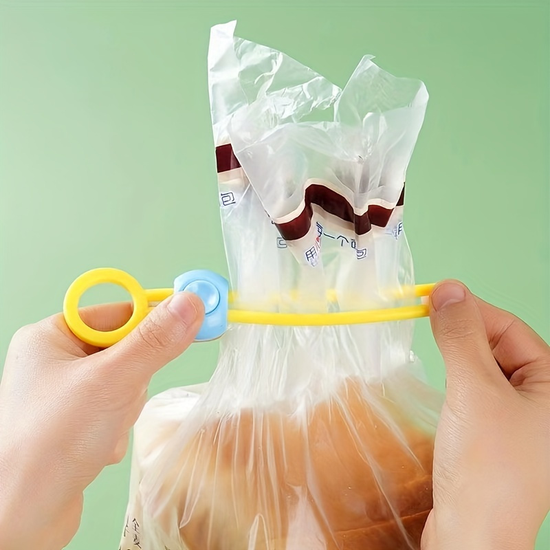 6-Pack Silicone Bag Clips, Reusable Multi-Functional Sealing Clips for Food Preservation, Moisture-Proof Dustproof Bags & Snack Storage, Kitchen Organization Accessories